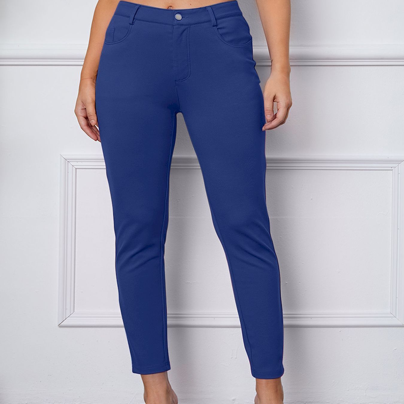 European And American High Waist Women's Stretch Leggings