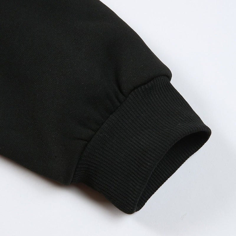 Women's Solid Color Casual Pullover Sweatshirt - Minimalist Round Neck Long Sleeve Top For Spring&Fall