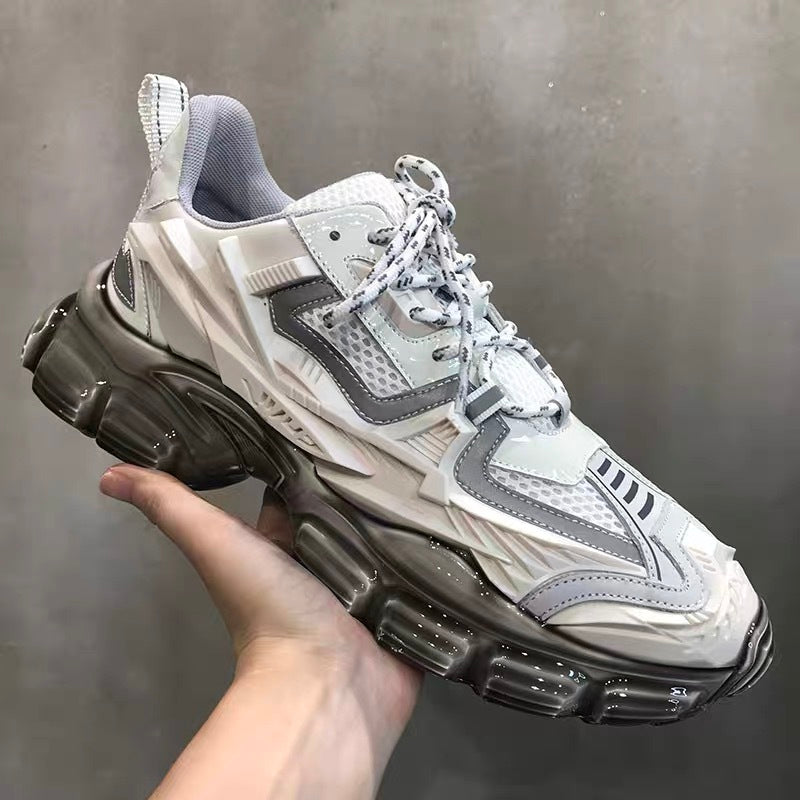 All-match Mesh Casual Sneakers Autumn Thick Sole