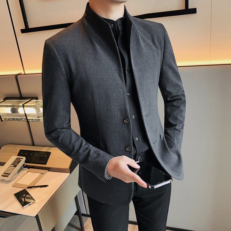 Slim Fit Ruoshuai Casual Autumn Men's Small Suit Jacket