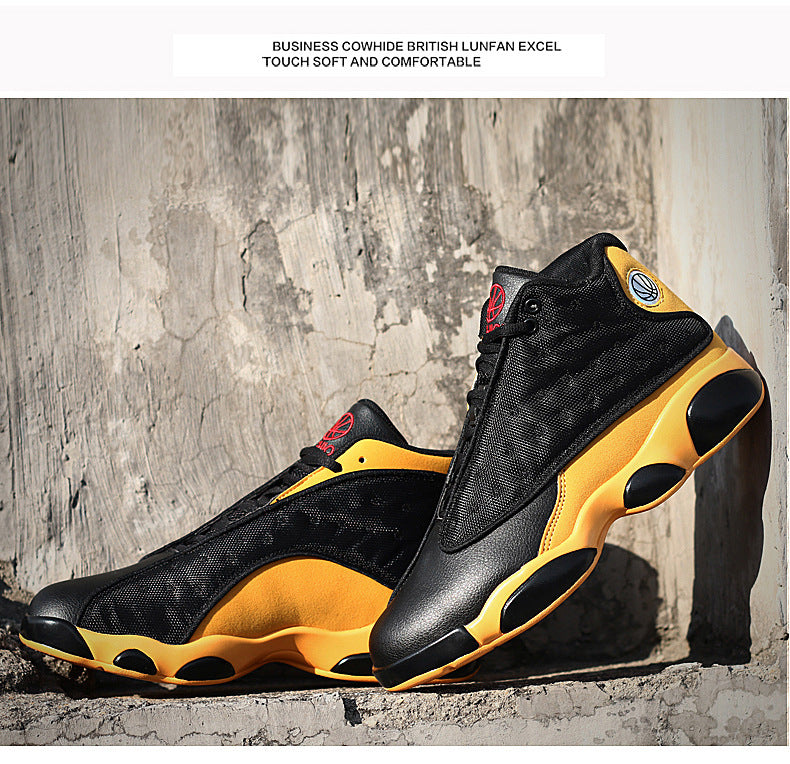 Basketball Shoes Men's Combat Boots New Casual Sports Shoes Fashion