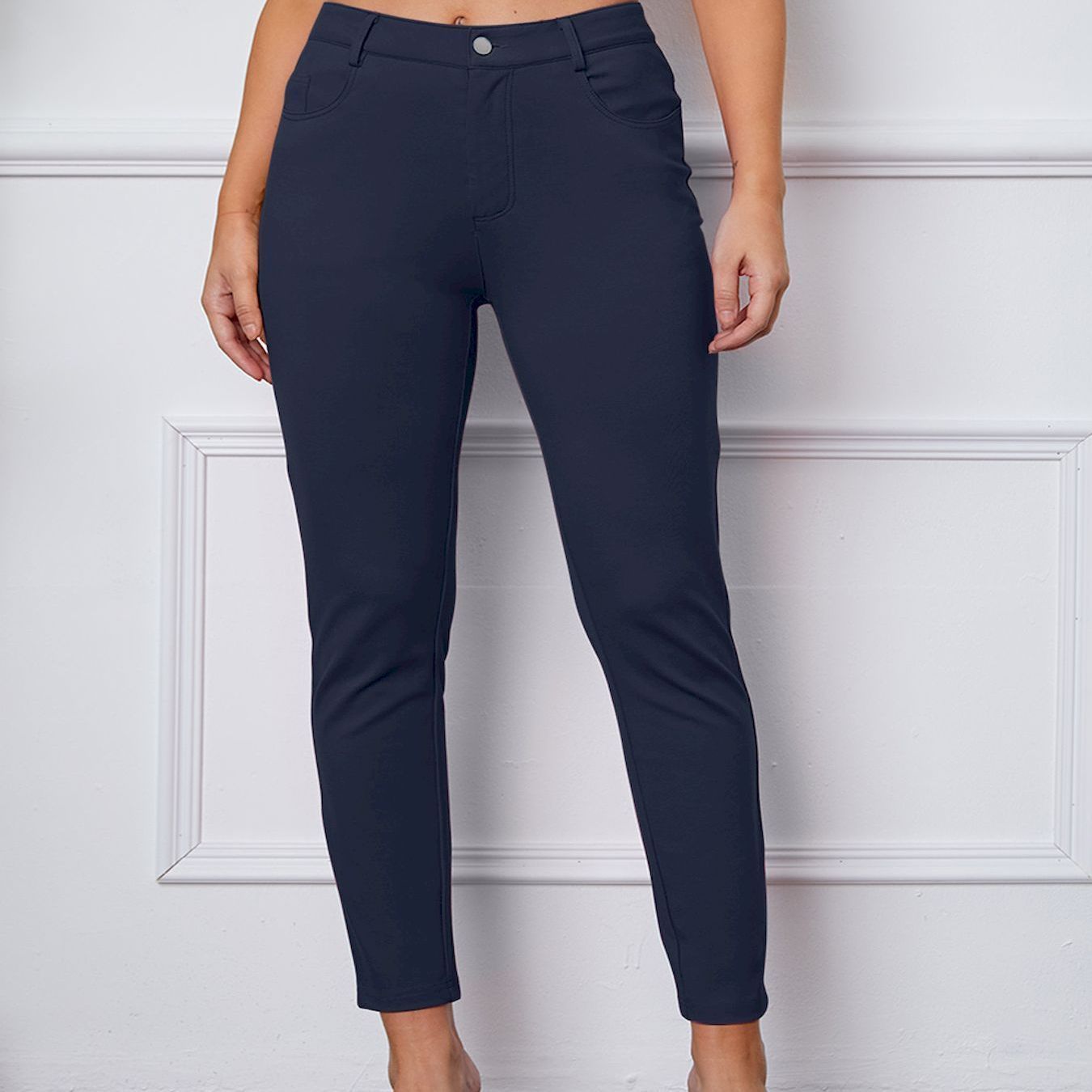 European And American High Waist Women's Stretch Leggings