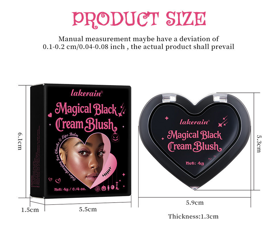 Halloween Black Warming Rouge Blusher