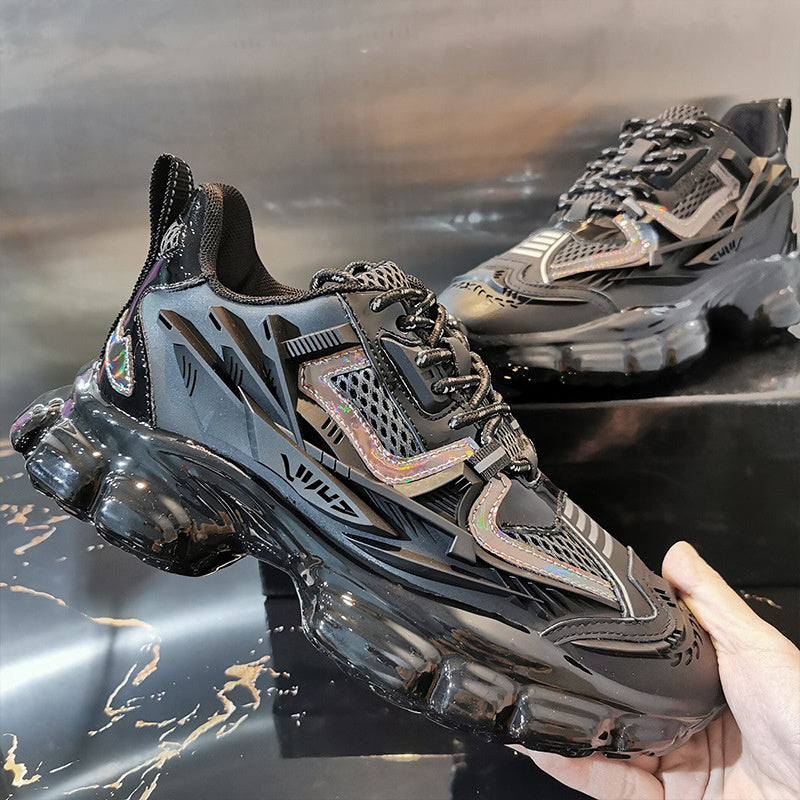 All-match Mesh Casual Sneakers Autumn Thick Sole