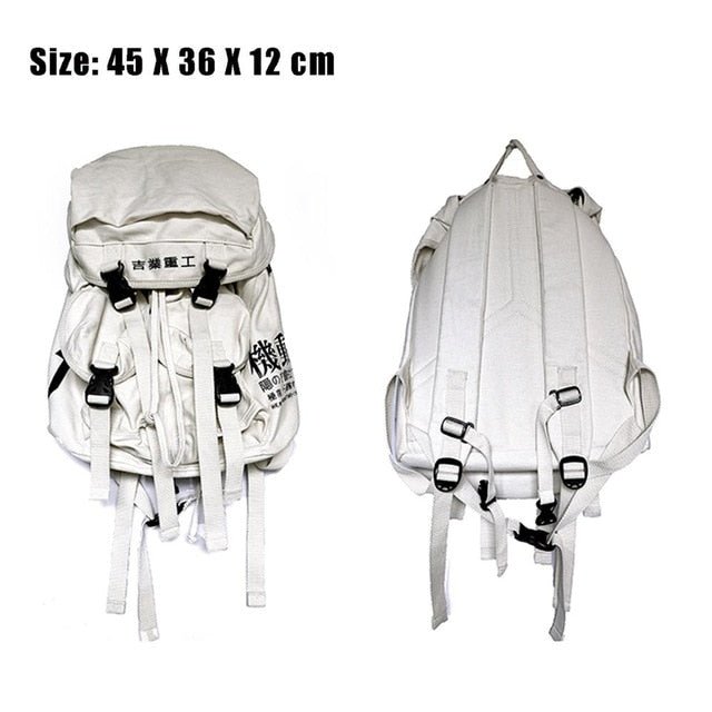 DARK Hip Hop Men's Backpacks Women Hasp Vintage Ribbon Korean Canvas Streetwear Harajuku Backpacks School Bags